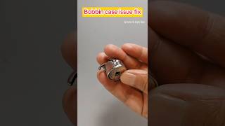 Thread coming out from bobbin case  How to fix  sewingtipsandtricks diy sewingmachinerepair [upl. by Steffen]