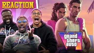 GTA 6 Official Reveal Trailer Reaction [upl. by Suivart]