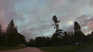 4K Dash Cam  Racine Wisconsin Beautiful Hoods Creek Neighborhood At Sunset In September 2024 [upl. by Shaer]