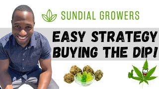 SNDL STOCK Sundial Growers  Easy Strategy For Buying The Dip [upl. by Yenattirb237]