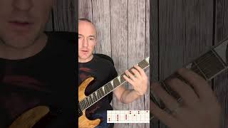 Extended pentatonic scale lick put it in YOUR playing shorts [upl. by Aniral125]