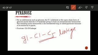 furanose and pyranose form of glucose and fructose [upl. by Iddo39]