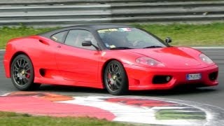 Ferrari 360 Challenge Stradale LOUD SOUND [upl. by Ellednahc976]