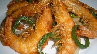 Salt Pepper Shrimp [upl. by Bertold]