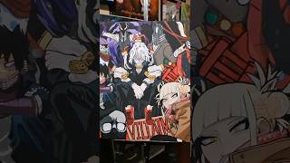 My Painting of MHAs Villains 😈 anime myheroacademia bokunoheroacademia painting [upl. by Hett]