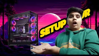 100 MILLION DOLLAR GAMING SETUP TOUR 🫨  HG GAMING [upl. by Darrey749]