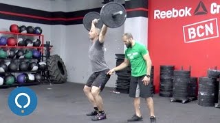 Cours de crossfit débutant  Hang Power Snatch [upl. by Sihunn470]