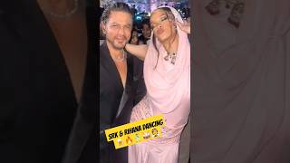 Shahrukh Khan amp RIHANA  AKON amp Dancing At Anant Ambani Wedding  shorts [upl. by Marcos352]