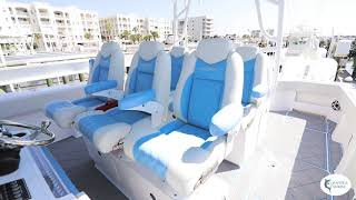 Invincible Boats 40ft Catamaran with Dual Row Seating  Walkthrough [upl. by Aday]