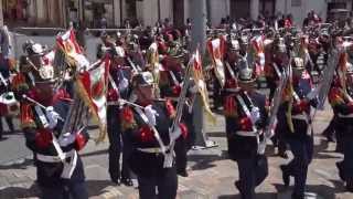 DESFILE BANDA quot GUARDIA PRESIDENCIALquot BOGOTÁ [upl. by Gillett728]