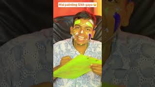 Mai painting sikh gaya 🙃  The most viral comedy by Maabeta 🔥 ytshorts shorts [upl. by Christoph]