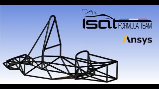 Réalisation dun test de Torsional Stiffness sur un châssis de FSAE avec Ansys [upl. by Fabri666]