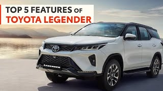 🤔😱amazing feature of new tayota legendar car 🚘 before purchasing must watch this video 🫣 [upl. by Etterual606]