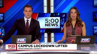 Spartanburg Community College lockdown lifted [upl. by Segal]