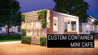 Custom Container Mini Cafe Design Ideas [upl. by Ahsinot]