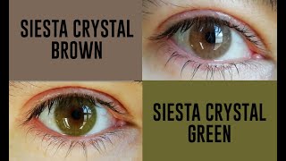 SIESTA CRYSTAL GREEN AND BROWN [upl. by Enyedy896]