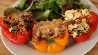 Stuffed Peppers 3 Delicious Ways [upl. by Staal]