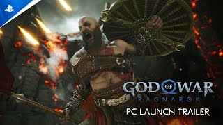 God of War Ragnarök  Launch Trailer  PC Games [upl. by Leese281]