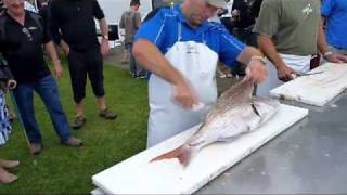 My 10lb Snapper Filleted in 30 seconds [upl. by Chandal]