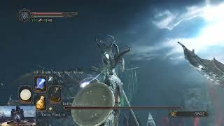 Dark Souls 2 Remastered Luna Belfry Gargoyles Boss Fight on Sorcerer [upl. by Nnyliram]