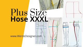 Plus Size XXXL Basic Pattern Pants [upl. by Novel]