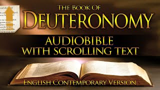 Holy Bible Audio DEUTERONOMY 1 to 34  With Text Contemporary English [upl. by Waine]