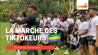 Vlog jomak tv avec TikTokeurs gabonais🇬🇦 [upl. by Hammad669]