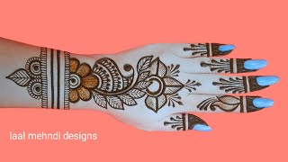 Simple Easy Mehndi Designs For HandsBhai Dooj Mehndi Designs Mehandi Ka DesignMehndi Design [upl. by Gernhard75]