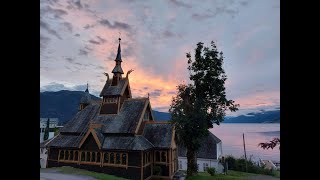 Crossing the Sognefjord from Balestrand to Vik [upl. by Yrrak]