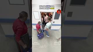 Man Intentionally Kicked Old Woman Bag In Lift [upl. by Frodina956]