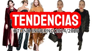 TENDENCIAS PARA SEÑORAS OTOÑO INVIERNO ￼20242025 [upl. by Ames]