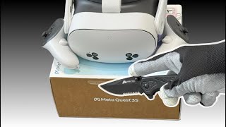 Meta Quest 3S 2024  Unboxing amp Testing  ASMR [upl. by Nollad]