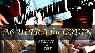 Godin A6 Ultra Acoustic Electric Guitar [upl. by Brietta]