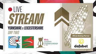 Live Stream  Yorkshire v Leicestershire  Vitality County Championship  Day Two [upl. by Apilef101]