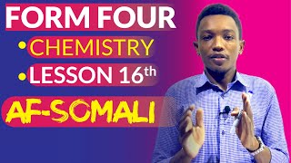 FORM FOUR  CHEMISTRY  LESSON 16  NAMING ALKENES  AFSOMALI [upl. by Lekym]