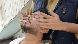 Haircut and Stylish skin cleaning hair dye MHC boys hair style [upl. by Cralg348]