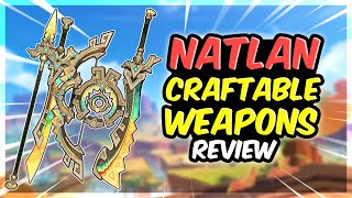 Natlan F2P Craftable Weapons  How Good Are They Who Can Use IT Genshin Impact 50 [upl. by Vivien]