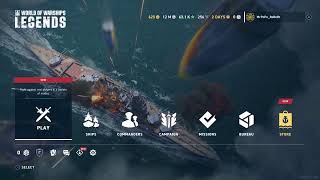 Baltimore Gameplay Warships Legend Ps5 Pro PVP Playthrough [upl. by Nairret]