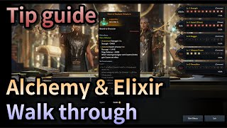 Lost Ark Alchemy amp Elixir walk through tip guide [upl. by Jillane]