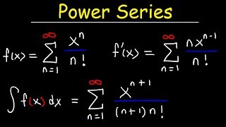 Power Series  Differentiation and Integration  Calculus 2 [upl. by Killam509]