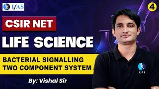 Cell Signalling Bacterial Signaling Twocomponent system  Target CSIR NET Life Science Dec 2023 [upl. by Anelrad]