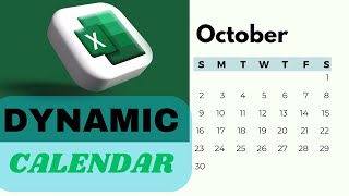 How to Create a Dynamic Calendar in Excel  224 Years Calendar Done for You [upl. by Alios]