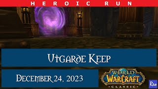 WoW Classic Utgarde Keep [upl. by Chip621]