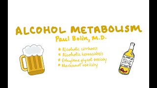 Alcohol Metabolism  CRASH Medical Review Series [upl. by Scot]