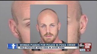 Hostage girlfriend calls for help in pizza order [upl. by Laenahtan]