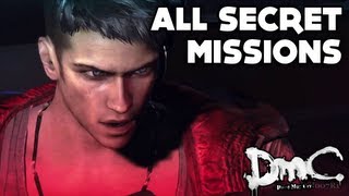 DmC Devil May Cry  All 21 Secret Missions [upl. by Angelita]