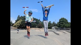 Foot and Nugget Healdsburg Skatepark [upl. by Bundy]