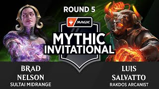 Nelson vs Salvatto  Round 5  Mythic Invitational [upl. by Grayce277]