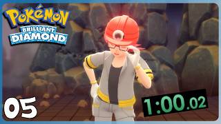 Defeating Roark Wicked Fast LOL  Lets Play Pokémon Brilliant Diamond Episode 5 [upl. by Keller]