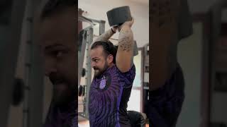 40 KG Back triceps press dumbbell￼ motivation carryminati canada italy gymlover punjabisong [upl. by Baugh208]